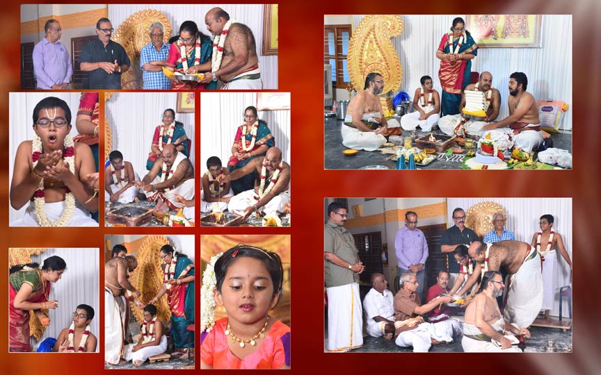 Upanayanam rituals photography