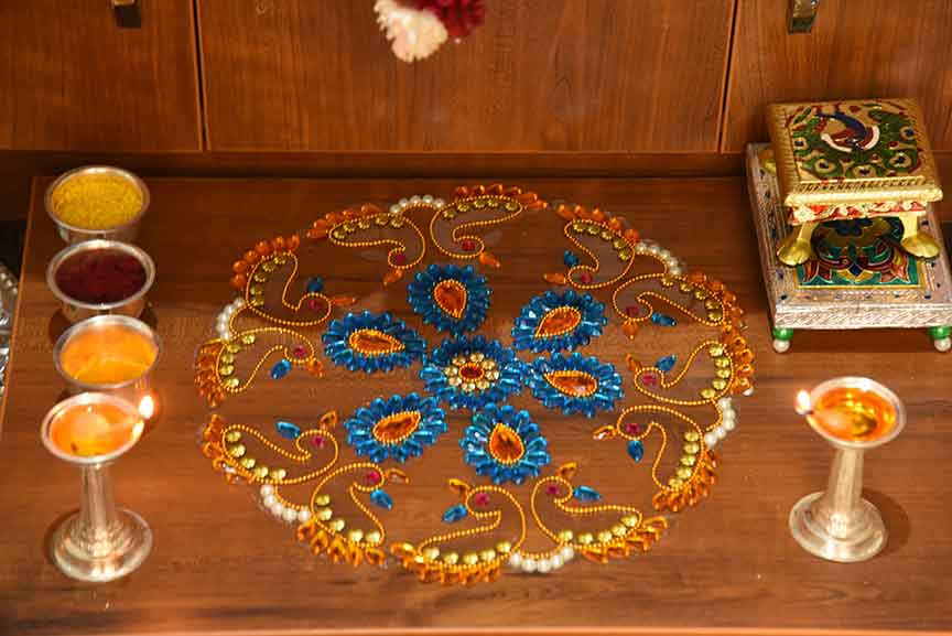 Traditional decorations | house warming photography album in ooty
