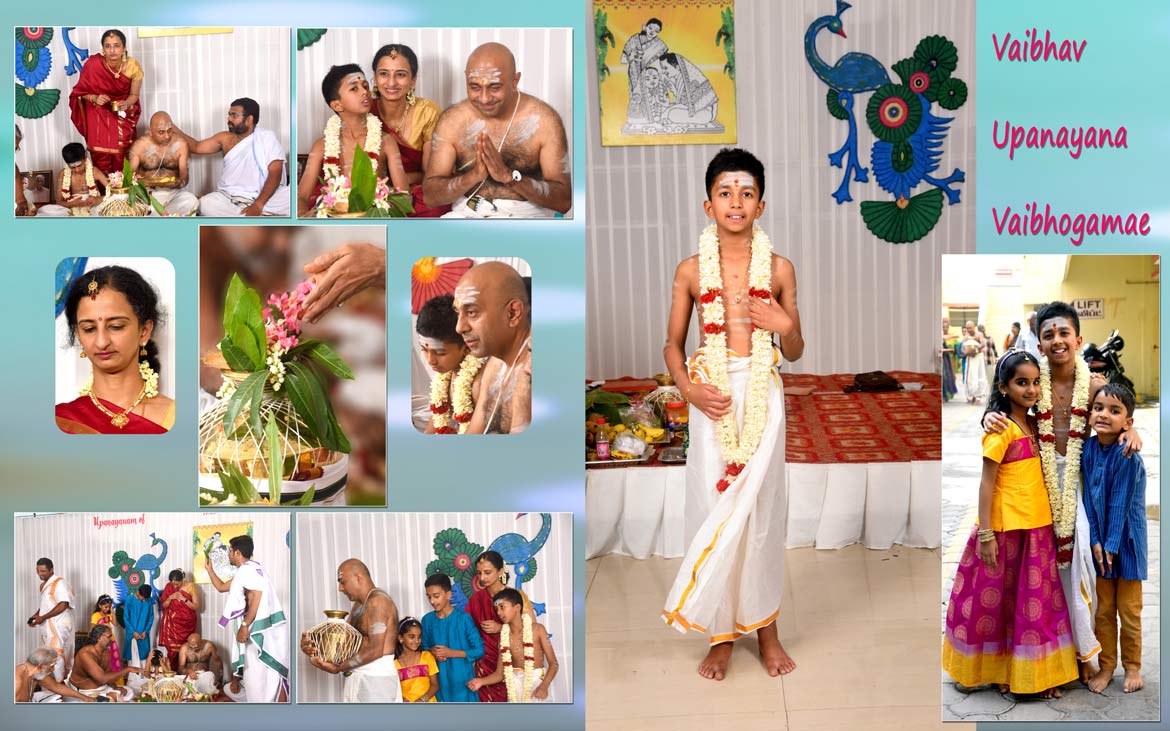 Upanayanam Photography Photo Collection | From Vaibhav's Poonal Ceremony