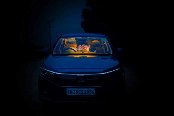 Candid Post-Wedding Photography in a Misty night in Ooty