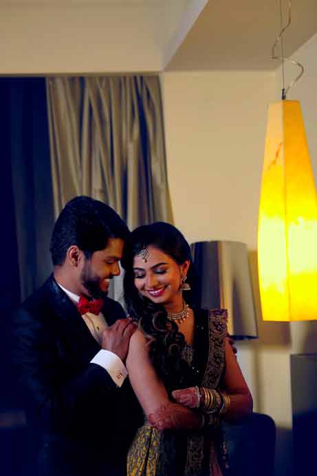 Candid Wedding Couple Photos in Chennai