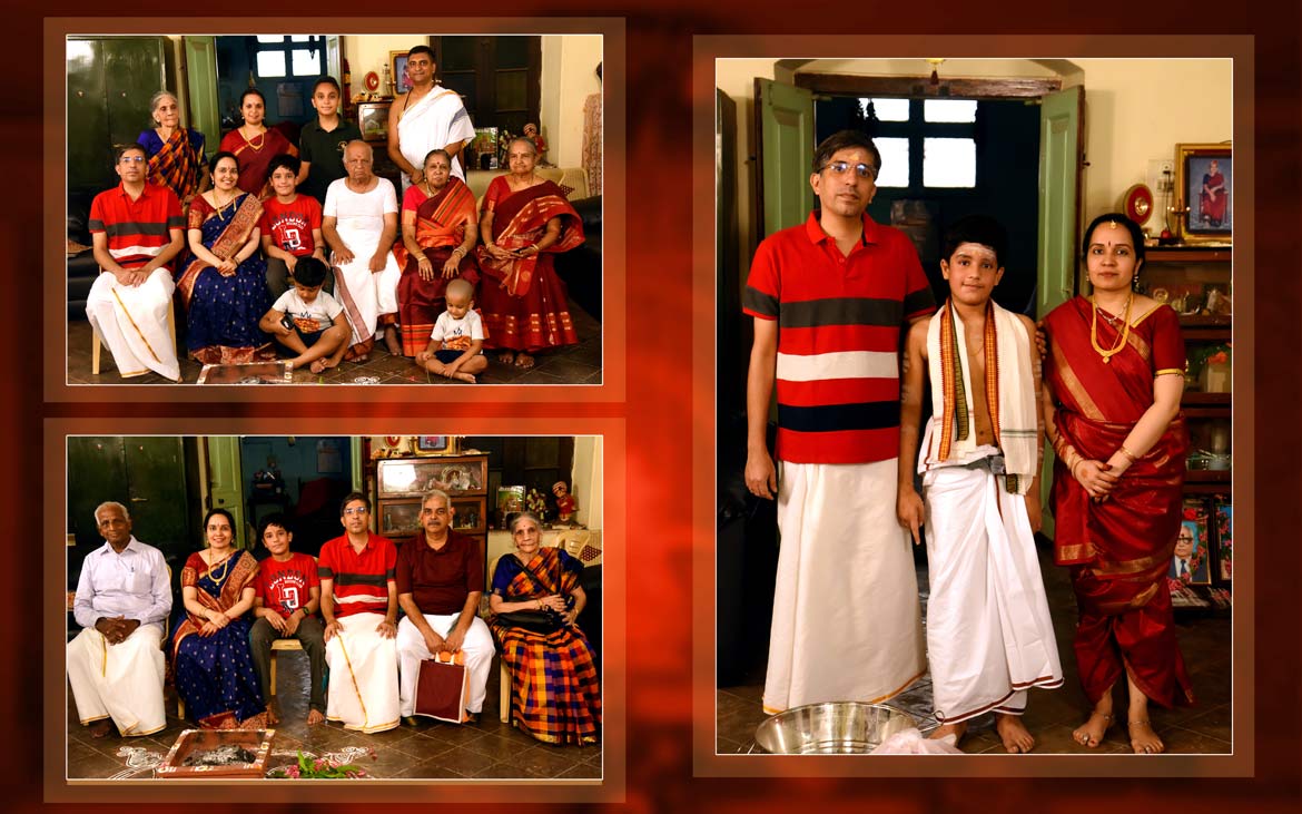 Upanayanam photo Book Pranav - Family and friends