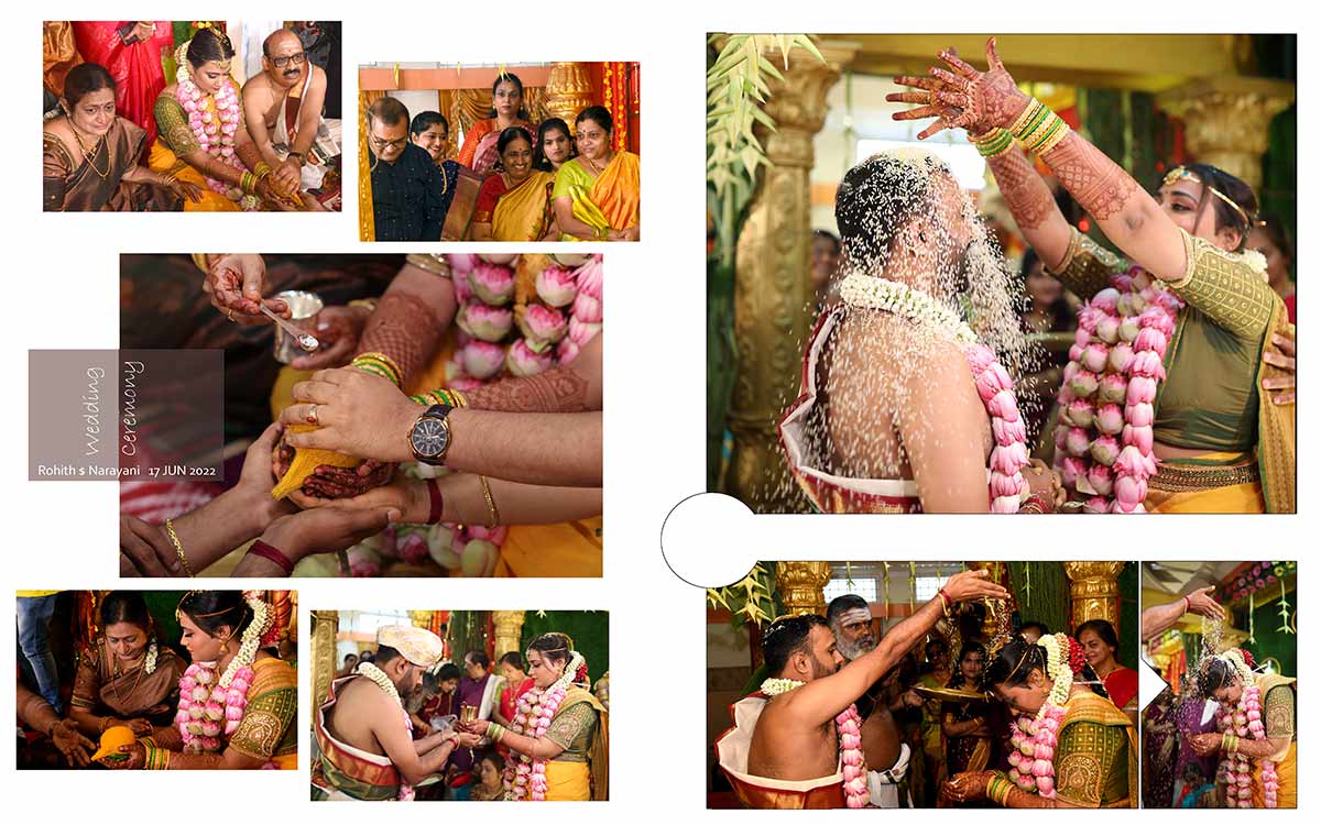 traditional wedding photography Album coimbatore Srinivas