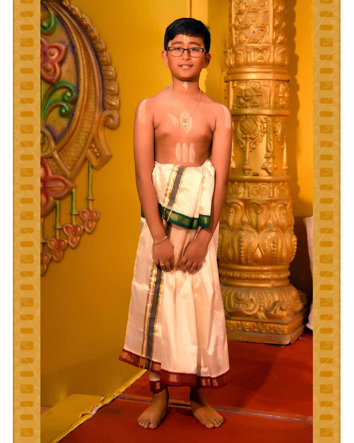 Upanayanam Photography Glimpses from Darsh's poonal function held in Chennai