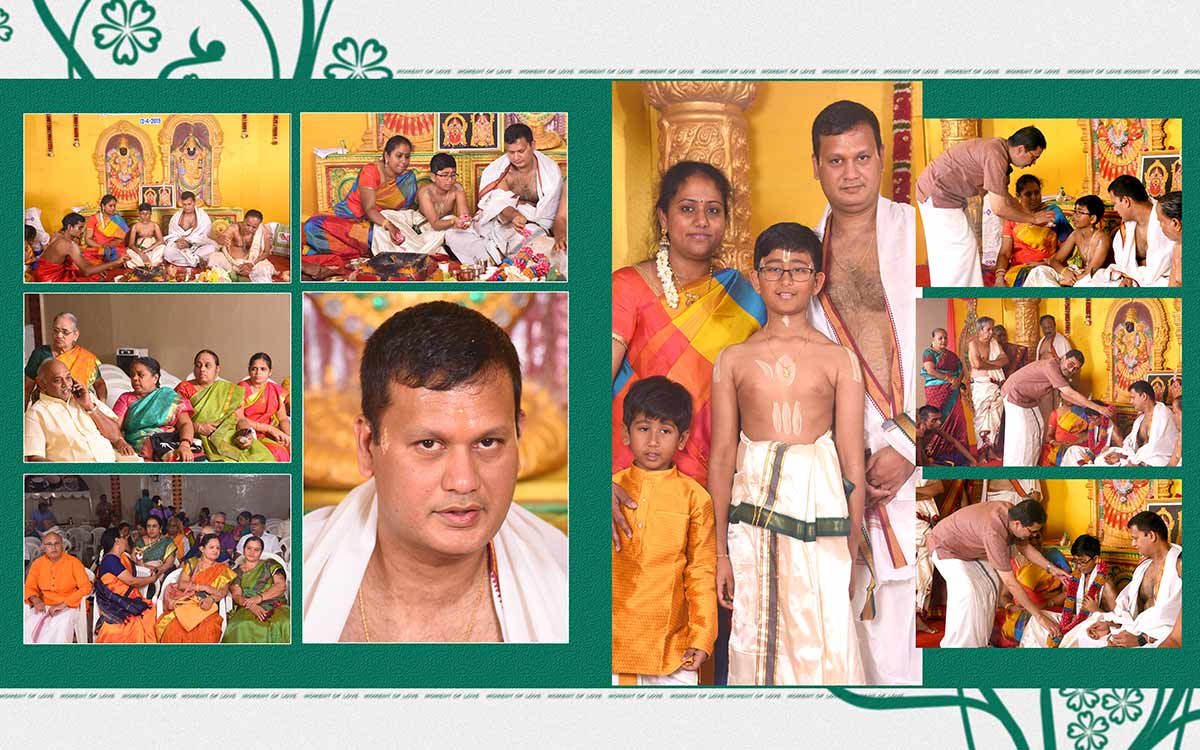 Upanayanam Photography Glimpses from Tarun's poonal Album