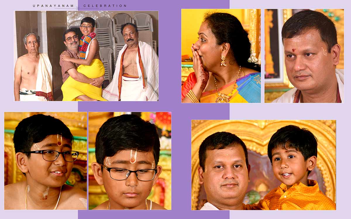 Upanayanam Photography Glimpses from Theja's poonal function held in Chennai
