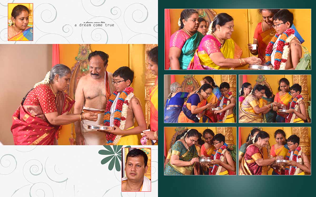 Upanayanam Photography Glimpses from Sringeri poonal function