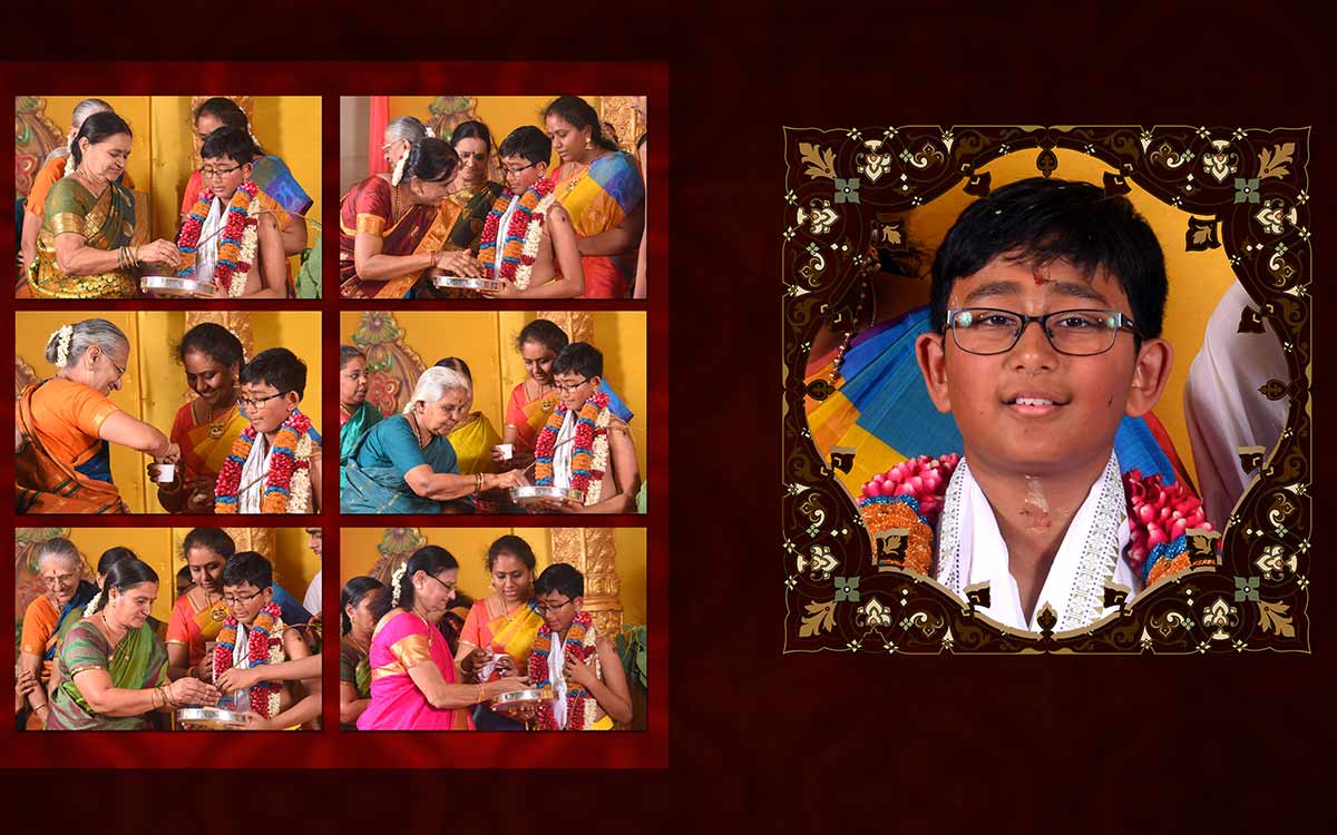 Upanayanam Photography Glimpses from Rohan's poonal Album
