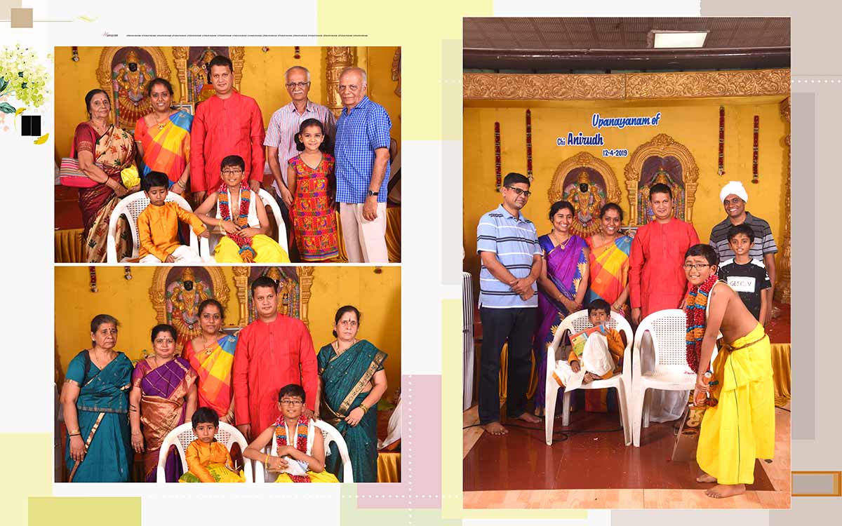 Upanayanam Photography Glimpses from Jayadhev's poonal function