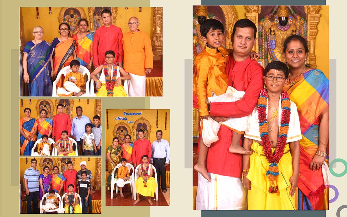 Upanayanam Photography Glimpses from Aarush's function