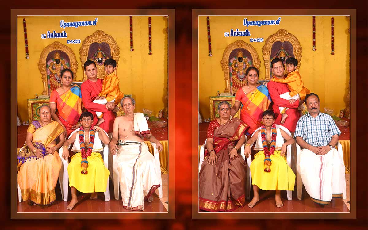Upanayanam Photography Glimpses from Anirudh's function
