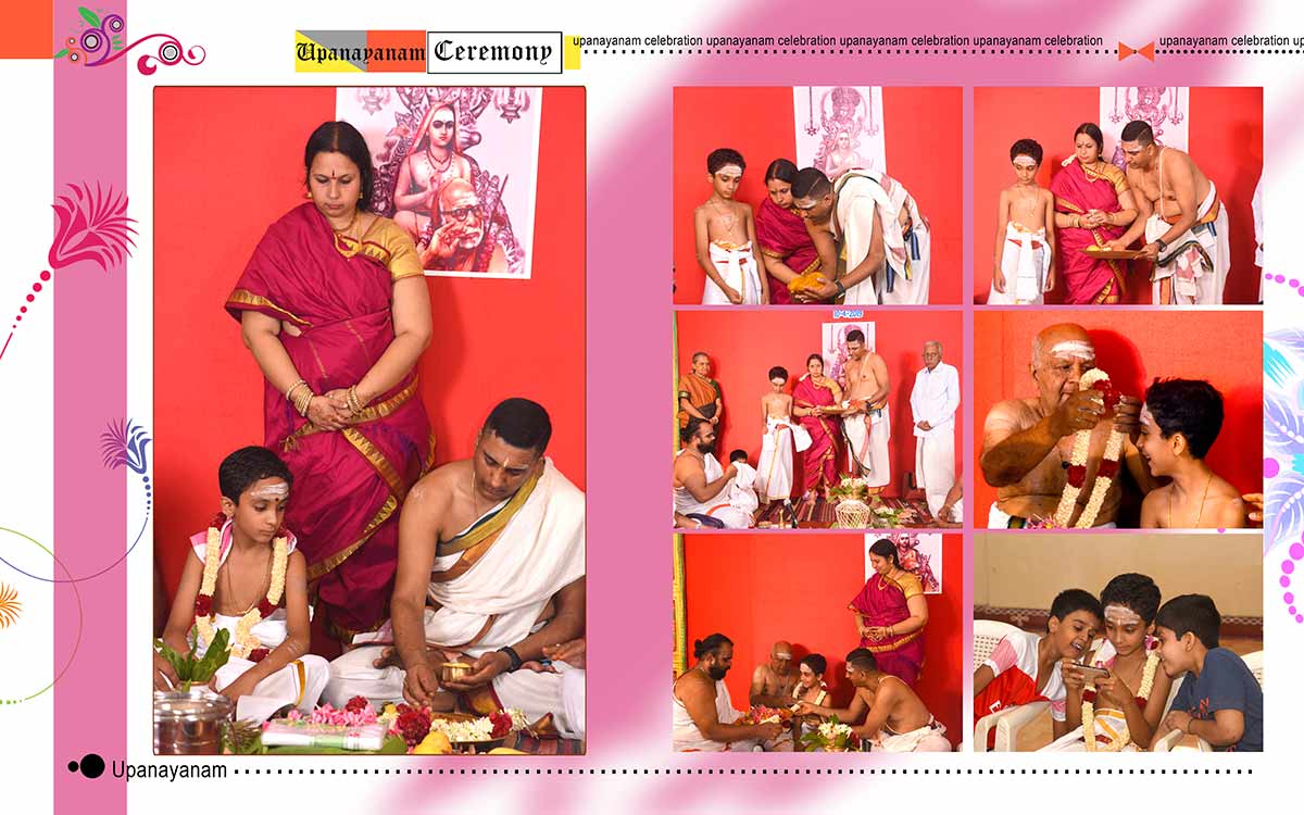 Upanayanam Photography Images from Satvik's Sacred thread ceremony | The Ritual begins