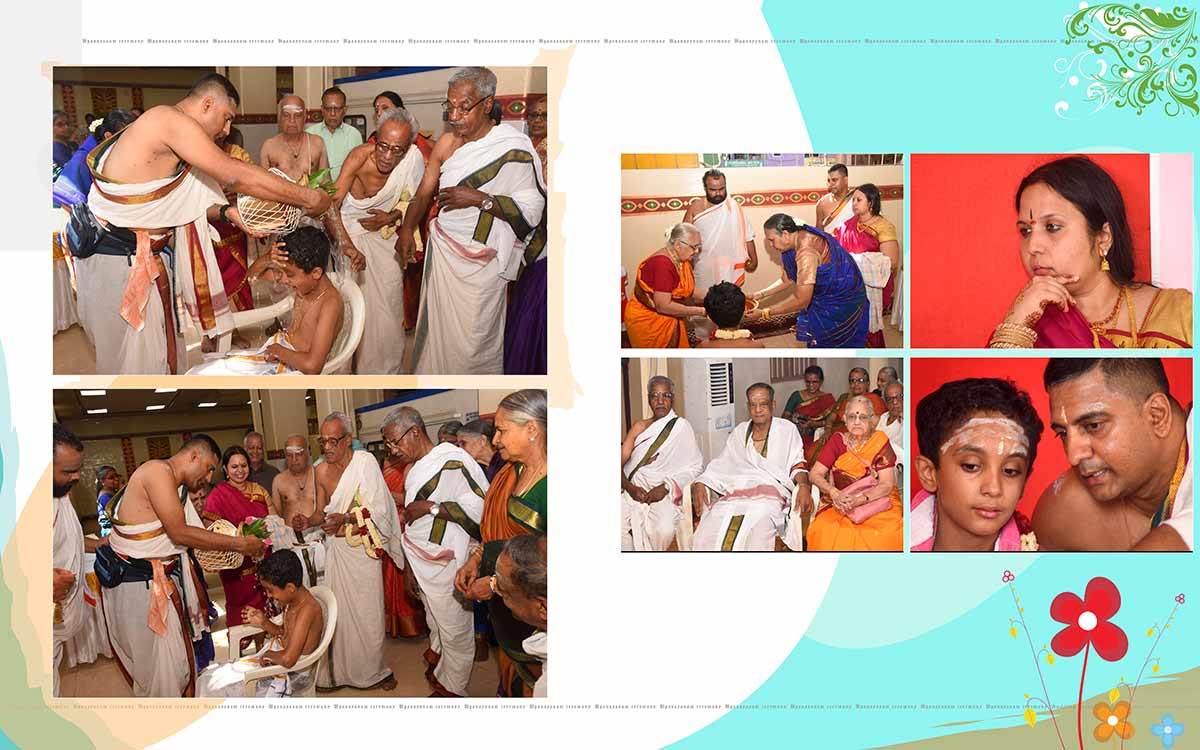 Upanayanam Photography Images from Satvik's Sacred thread ceremony | Abishekam