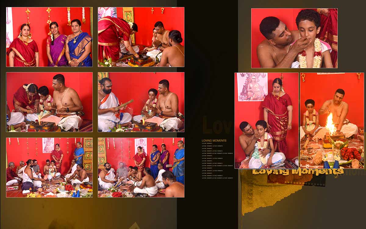 Upanayanam Photography Images from Satvik's Album | Yagna starts