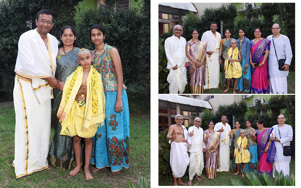 Sringeri Upanayanam Photography | Family Photos