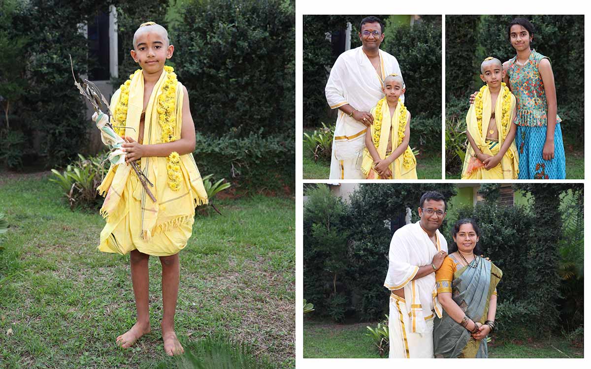 Sringeri Upanayanam Photography | More family pics