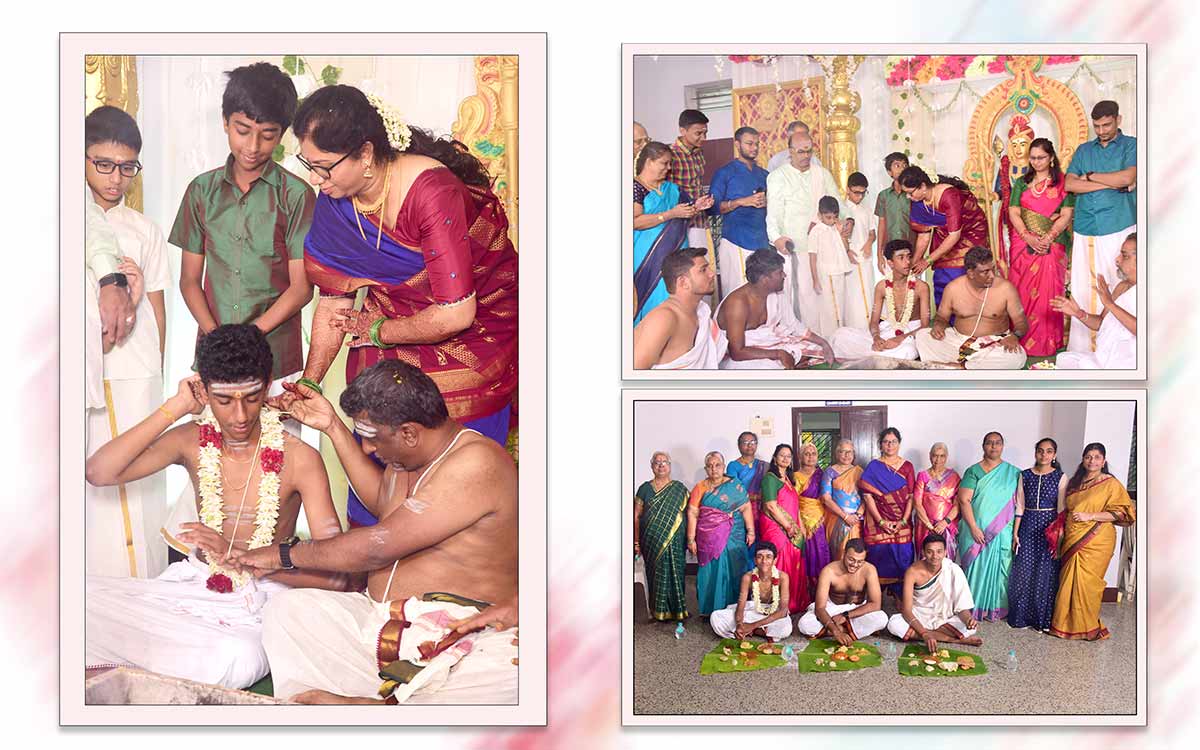 Upanayanam rituals Photo | kumara bhojanam photo