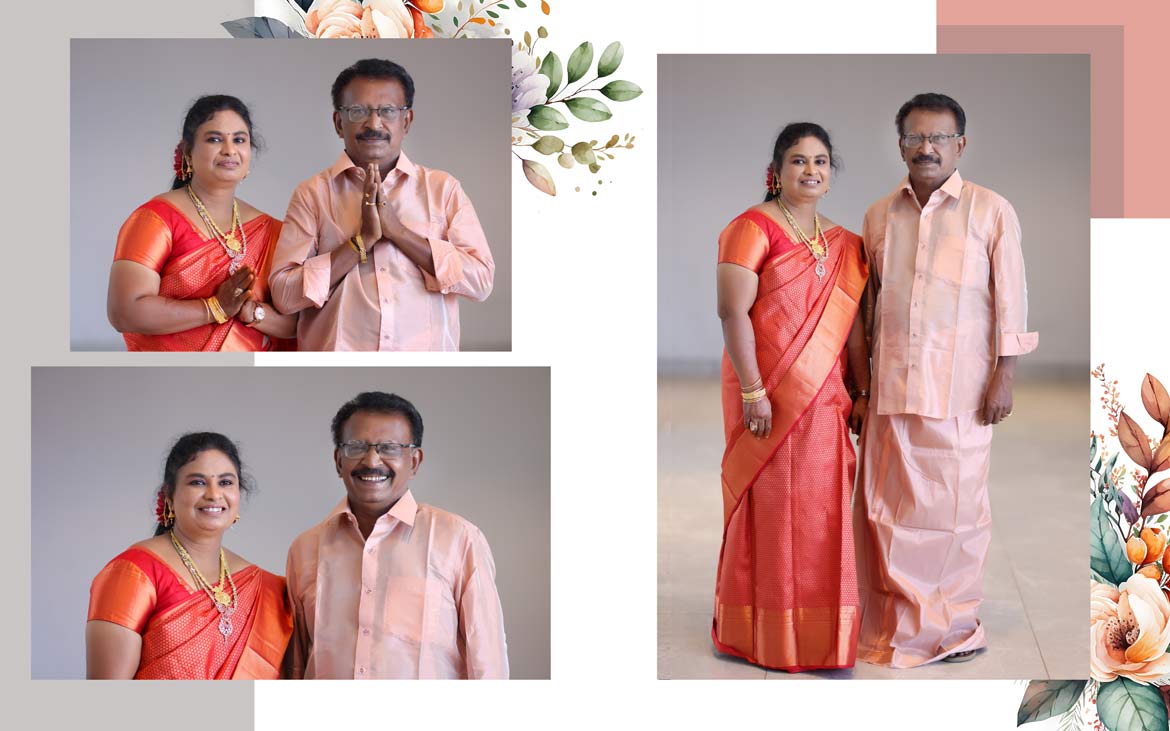 Wedding Photography Theni | Parents photo