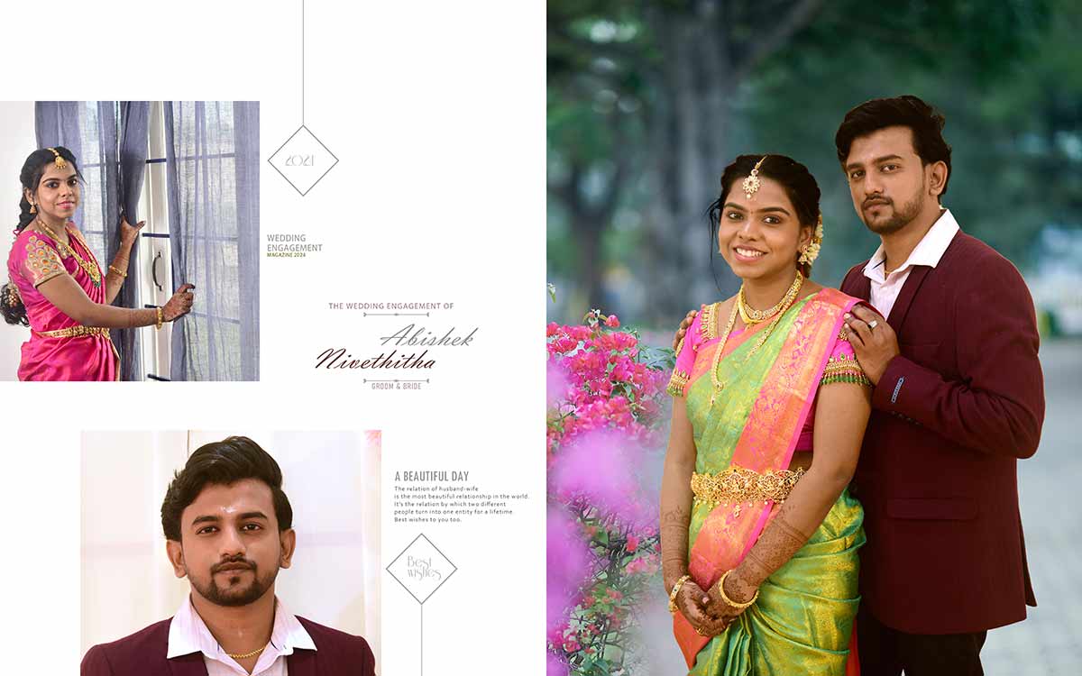 Wedding Engagement photography in Theni