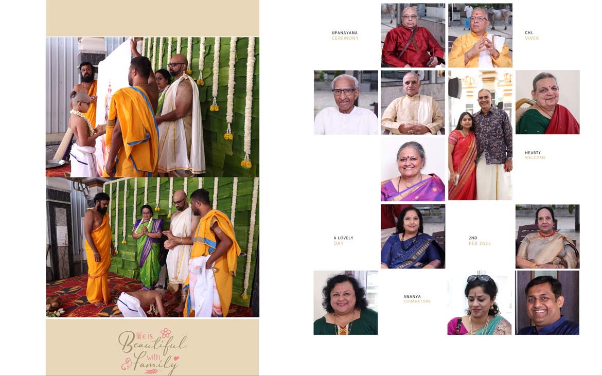 Beautiful Portraits from Vivek Krishna's Upanayanam Album