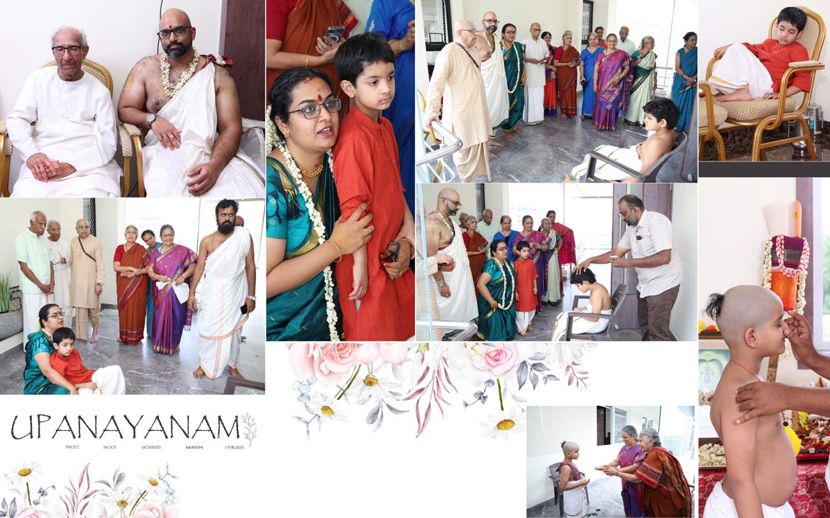 Photography for Upanayanam Ceremony