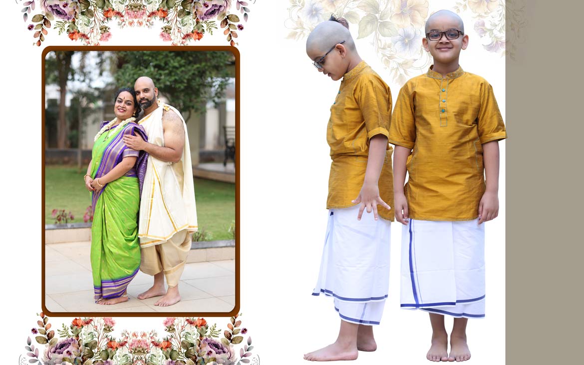 Portraits from an Upanayanam Photography Album