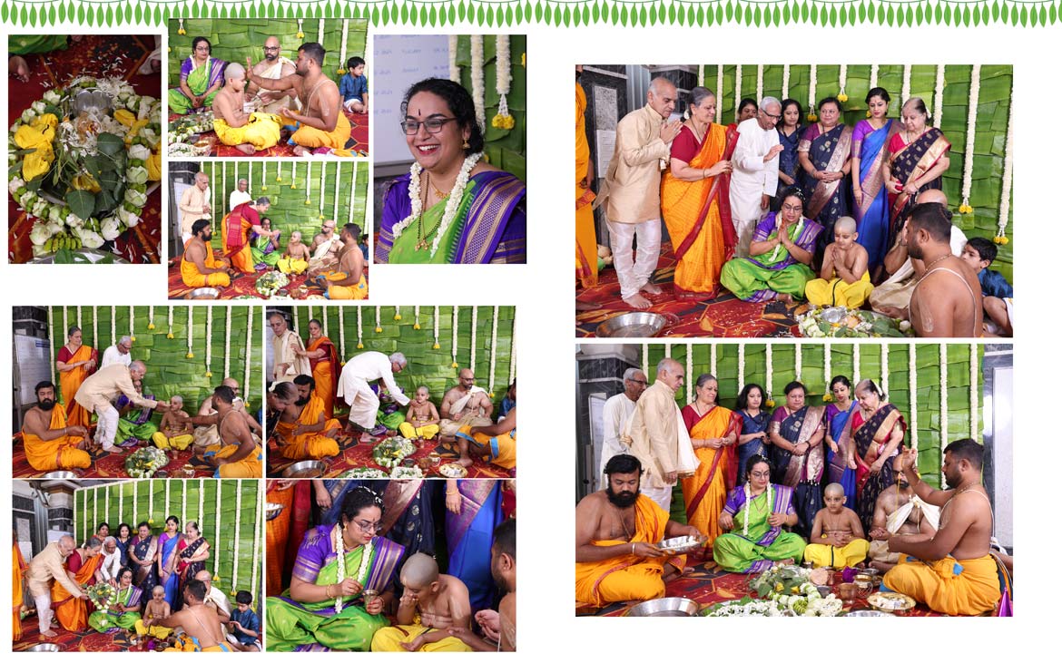 Upanayana ceremony Photography at Ananya Naana Naani Phase 3