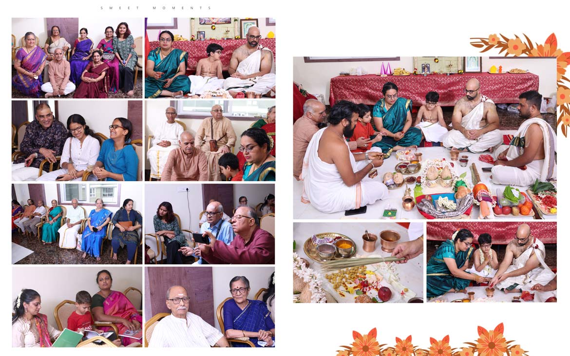 Upanayanam Ceremony Photography | Function was Held at Ananya's Naana Naani - Phase 3 | Photos by baba Studio