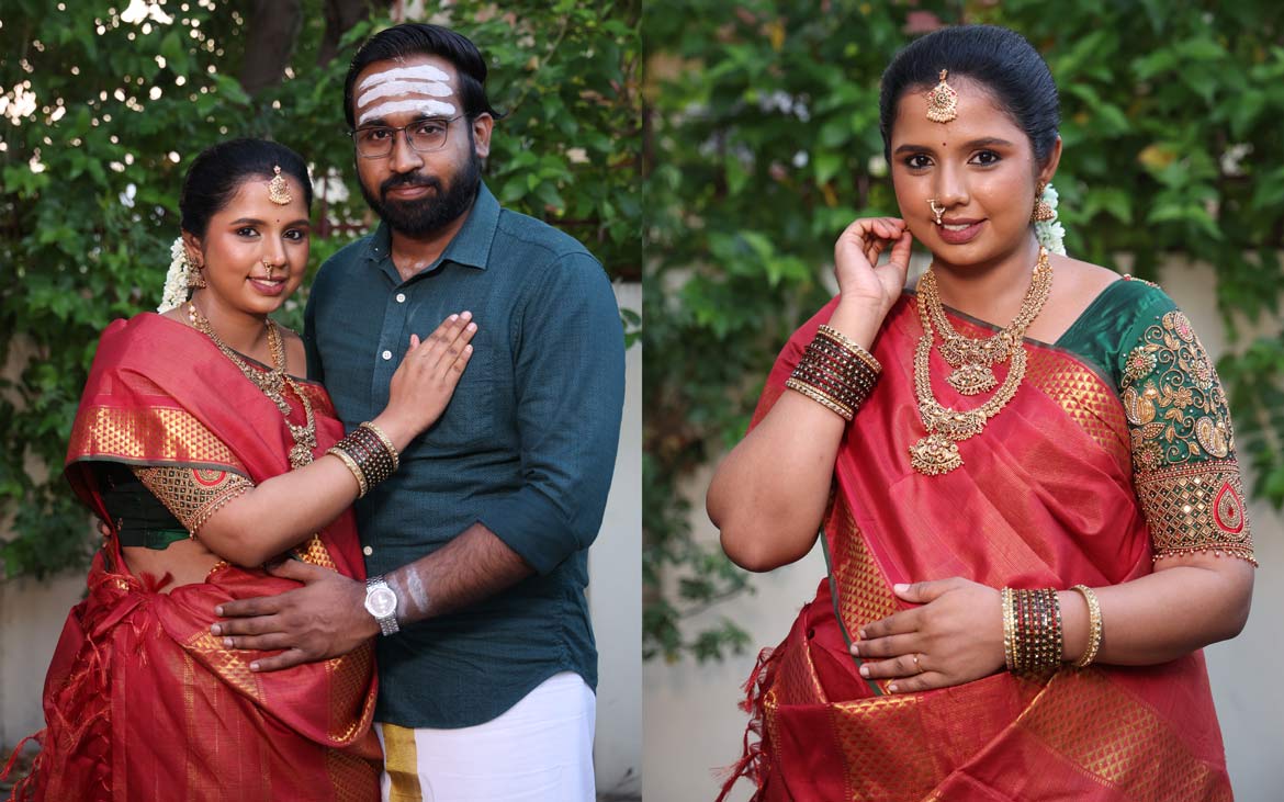 Dr. Srividhya's Valaikaappu photography in Gobichettipalayam