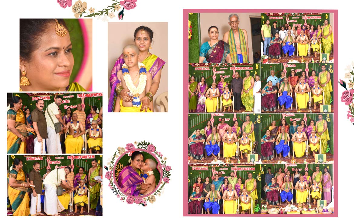Candid photos for Upanayanam